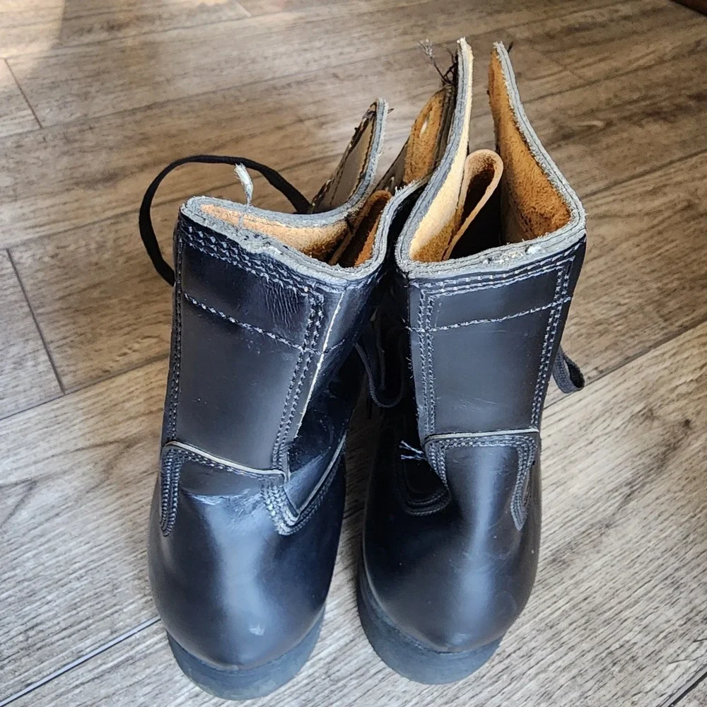 Vintage 1965 Military Paratrooper Boots Size 7.0W - Slipknot BF Goodrich USA